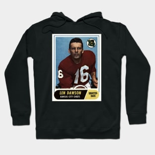 VINTAGE - LEN DAWSON CARD Hoodie